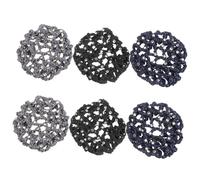 Vaguelly 6piezas Redefinición Moño Cubre Cabello Novia Redecillas Moños Accesorios Pelo