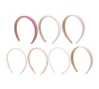 Vaguelly 7piezas Diadema De Perlas Para Mujer Diademas Anchas De Moda Para Adolescentes Tocados De Playa De Verano Accesorios Cabello Herramientas De