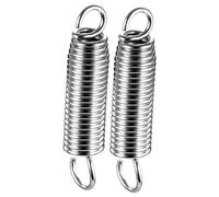 Vaguelly 8 Piezas resorte de acero inoxidable del pedal del bombo de un solo pie pedal de bombo doble patada de tambor dw afinador de guitarra pedal de guitarra resorte de percusión