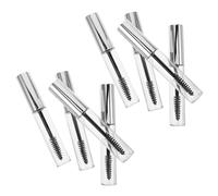 Vaguelly 8 Piezas Tubos Vacíos de Máscara de Pestañas Recargables Aplicador Envases Transparentes para Crema y Aceite Cosmético Diseño Hermético y Compacto para Maquillaje DIY Portátil