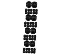 Vaguelly 80piezas Perlas De Cuerda De Guitarra Folk Reemplazo De Metales Para Guitarras Eléctricas y Acústicas Accesorios Prácticos Para Afinación y Tono Sólido