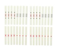 Vaguelly 88 Piezas Palos de Puntuación Duraderos para Mahjong Accesorios Adaptables para Tradicionales y Competiciones para Reuniones Familiares y Salas