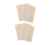 Vaguelly 8pcs Práctica Sintética Piel De Piel Falsa Realista Para Cejas Tatuador
