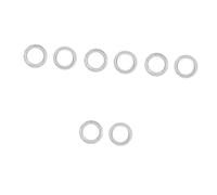 Vaguelly 8piezas Copas De Almohadilla Para Flauta Huecos Repuestos De Latón Niquelado Accesorios Para Reparación De Instrumentos Musicales