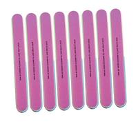 Vaguelly 8piezas Tiras Para Pulir Uñas Limas De Esponja Para Manicura Herramienta Para Pulir Uñas Doméstico Salones De