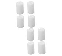 Vaguelly 8piezas Tuercas De Cuerda Para Banjo De Hueso De Buey Nut De Resonancia Para Banjo Sustitución Para Quinto String Sostenido Fuerte y Duradero