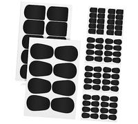 Vaguelly 94piezas Almohadilla De Dientes Para Saxofón Parche Para Saxofón Almohadilla Para Clarinete Para Soprano y Tenor Ensayos De Música