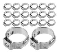 Vaguelly Abrazaderas Pex de Acero Inoxidable 304 Anillos de Crimpado 88-105 MM Pack de 20 Unidades Accesorios para Tubos y Racores Herramienta Profesional para Sujeción Fontanería