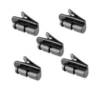 Vaguelly Abrazaderas Sujetacables Grandes Para Auriculares y Micrófono, Clip Resistente Para Cables, Accesorios Para Teléfonos Móviles, Pack 5 Unidades, Color Moda, Material Abs y Pc