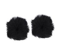 Vaguelly Accesorio Para Cantar Ktv Funda De Felpa Resistente a Salpicaduras 2 Piezas