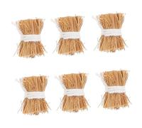Vaguelly Accesorios De Fotografía 6 Pacas De Heno Miniatura De 2,5 Cm para Decoración De Diorama