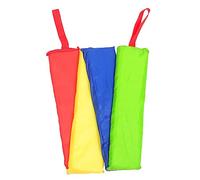 Vaguelly Accesorios de Juego para Niños Entrenamiento de Equilibrio Cuadrícula de Portátil Juegos al Aire Libre Desarrollo de Habilidades 3 Piezas