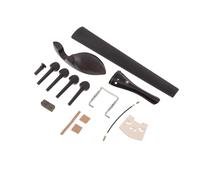 Vaguelly Accesorios De Violín De Ébano Natural Para Del Violín Partes De Luthier Componentes y
