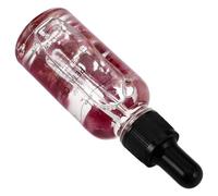 Vaguelly Aceite Esencial de Rosa en Envase de Vidrio Rojo para Masaje Corporal y Capilar, Aceite Facial Hidratante y Seguro para Piel y Cabello