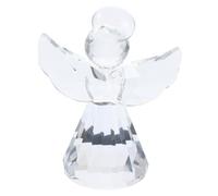 Vaguelly Adorno De Ángel De Cristal Decoración Figuras De Ángeles Y Estatuas De Ángeles para Alas Cristales Adorno Creativo Adorno para El Hogar Figura De Ángel Retro Figura De
