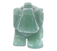 Vaguelly Adorno De Elefante De Piedra De Cristal Adornos Modernos Decoraciones Estatuas Decoración De Elefante Estatua De Elefante De La Suerte Escultura Animal Figura De Elefante