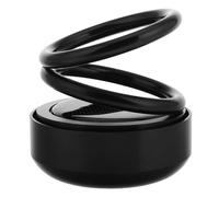Vaguelly Adornos De Perfume Para Coche De Aromaterapia Solar Con Diseño De Doble Anillo Giratorio Para Aromatizar y Decorar El Interior Del Coche Automotriz
