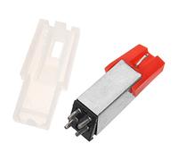 Vaguelly Aguja De Fonógrafo Bolígrafo Accesorios Para Placa Giratoria Registro Kit De Limpieza De Vinilo Estante Máquina Limpiadora De De Vinilo Equipo Jugador Rojo Metal