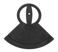 Vaguelly Alfombrilla De Goma Para Batería Silenciador De Platillos De 13/14 Pulgadas Práctica y Duradera Fácil Instalación Accesorios Para Batería