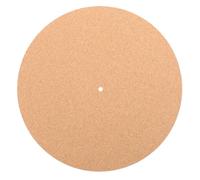 Vaguelly Alfombrilla y Está Fabricado en Corcho de Corcho para Tocadiscos de Vinilo Tapete Khaki Que Reduce Ruidos para Amigos y Familia