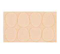 Vaguelly Almohadilla de Silicona para Saxofón Semi-transparente 0,8 Mm, Cojín Pequeño y Ligero para Boquilla de Saxofón, Parche Resistente para Accesorios de Instrumentos de Viento