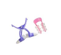 Vaguelly Almohadilla Nasal de Silicona y Pinza Moldeadora para Nariz 2 Piezas, Tamaño Ajustable, Correctora y Levantadora, para Modelar Nariz, Uso Facial y Belleza Diaria