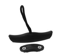 Vaguelly Asas para Kayak Ergonómicas de Plástico Negro, Mango Portátil de Montaje Lateral para Canoa y Bote Inflable, Accesorio Adecuado para Actividades al Aire Libre