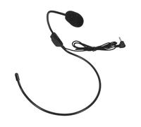 Vaguelly Auriculares Micrófono para Hablar Cable 3,5 Mm, Set de 4 Piezas para Profesores y Presentaciones, Micrófono de Diadema Ajustable, Uso Portátil en Conferencias y Teatro, Color