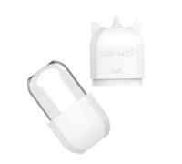 Vaguelly Bandeja De De Unicornio Molde Reutilizable Para Hacer Rodillos De Facial Para Masajear La Rostro Hecho De Material Seguro De Silicona