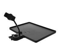 Vaguelly Bandeja De Tarjeta De De Micrófono Bandeja De Estante De Transmisión En De Estante De Metal Clip De Teléfono Bandeja Microfono