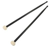 Vaguelly Baquetas Dobles de 17 Pulgadas Punta de Nailon para Batería y Platillos, Palillos Versátiles Diseño Ergonómico para Uso en Práctica y Presentaciones
