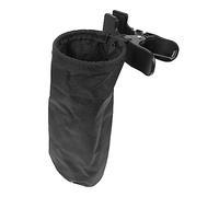 Vaguelly Barril para Baquetas Portátil de Tela Negra, Soporte Multiusos para Almacenamiento de Baquetas, Bolsa Ligera y Resistente Adecuado para Ensayos y Actuaciones en Batería