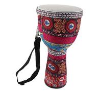 Vaguelly Baterista Africano Niño Instrumento De Percusión Portátil Tambor De Mano Educativo Para Principiantes Para Actividades Al Aire