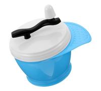 Vaguelly Bol de Mezcla para Tinte de Cabello Profesional con Tapa Mezcladora Manual Resistente para Salones y DIY Azul Herramienta Versátil para Aplicación Uniforme y Precisa del Color