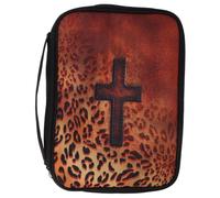 Vaguelly Bolsa de Almacenamiento Hecha de Poliéster para Objetos Religiosos Secciones Individuales Diseño Clásico para Libro, Cáliz y Botella de Agua Consagrada para Ceremonia de Bautizo