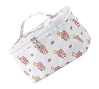 Vaguelly Bolsa De Cosméticos Portátil De Gran Capacidad para Maquillaje Organizador De Viaje para Casa Neceser De Viaje Neceser De Maquillaje