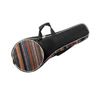 Vaguelly Bolsa para Mandolina de Tela Oxford Gruesa, Portátil y Ligera, Diseño Étnico, Adecuado para Almacenamiento y Transporte Seguro de Instrumentos Color Aleatorio Varios estilos