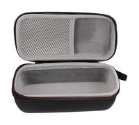 Vaguelly Bolsa Rígida de Eva para Altavoz Portátil, Estuche de Viaje Resistente a Golpes Compartimentos Interiores Organizadores para Equipos de Audio y Micrófonos Pequeños