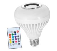 Vaguelly Bombilla Musical con Altavoz Inalámbrico Rgb Efecto de Sonido 360° LED sin Deslumbramiento para Decoración de Interiores 1