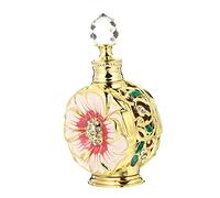 Vaguelly Botella De Vidrio Para Aceite Esencial Con Diseño Creativo De Rosa Roja Rellenable Hermética y Portátil Para Perfume y Cosméticos Viajes y Uso Diario