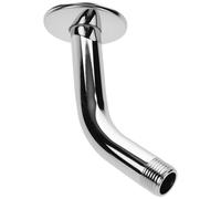 Vaguelly Brazo de Ducha con Brida de Acero Inoxidable, Diseño Grueso y Resistente, Instalación Oculta para Baño con Agua de Manantial, Soporte de 6 Pulgadas