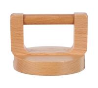 Vaguelly Bruñidor de Grabado Mango Redondo de Madera de Haya, Tabla de Prensado Lisa para Impresión, Herramienta Manualidades DIY para Linóleo y Scrapbooking, Uso Escolar y Hogar