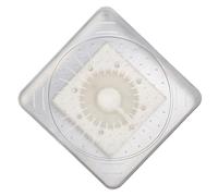 Vaguelly Cabezal de Ducha LED de 6 Pulgadas Cambio de Color Automático, Material Abs, Ahorro de Agua y Experiencia de Lluvia Tipo Spa para Baño Moderno