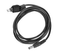 Vaguelly Cable de Alimentación USB Tipo C a DC 5,5x2,1 Mm 12 V Cable Convertidor PD Multifunción para Carga Portátil y Dispositivos Electrónicos de Corriente Compatible