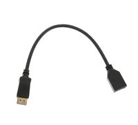 Vaguelly Cable De Extensión Displayport Adaptador Displayport Macho Hembra Para Portátil y Pc Para Tv y Monitor