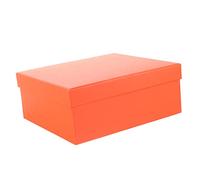 Vaguelly Caja De De Almacenamiento Naranja Caja De Empaque Para Fiestas Bodas Oficina Diseño Elegante Compacto Para Decoración