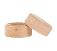 Vaguelly Caja de Recuerdo para Dientes de Ñiño de Madera Diseño Creativo y Compacto, Adecuado para Almacenar y Proteger Dientes y Cabello Fetal en Uso Diario o Viajes