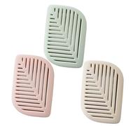 Vaguelly Caja Desodorante para Refrigerador Carbón Activado, 3 Piezas Portátiles de Pp para Eliminar Olores y Mantener Aire Fresco en Interiores Color