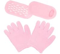 Vaguelly Calcetines de Gel para Spa Calcetines Hidratantes Cómodos de Gel Protectores para Cuidado Pies Nocturno Loción