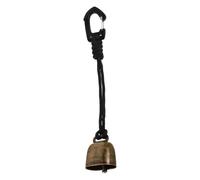 Vaguelly Campanas de Caza para Perros Campana de Oso Vintage de Hierro y Cuerda, Adecuado para Supervivencia y Senderismo, Decoración Colgante y Localización de Mascotas